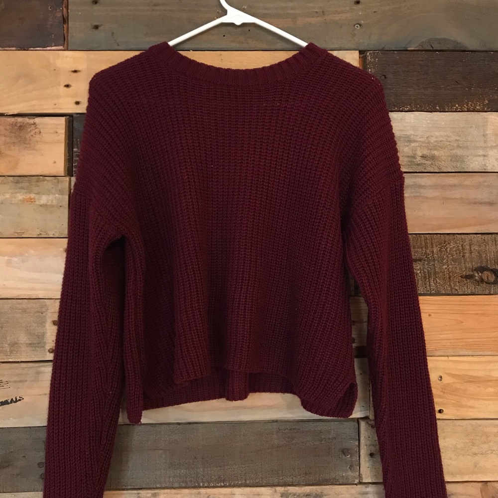 Maroon and White Sweaters!